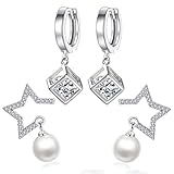 Ocasiones aplicables: se puede utilizar para graduación, fiesta, fiesta de cumpleaños, banquete o actividades diarias. Regalos del Día de la Madre, regalos de cumpleaños para hombres y mujeres. Puedes elegir aretes en cualquier ocasión, te hará lucir más bella y encantadora.