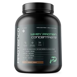 ProteinCo | Pure Grass-fed Whey Protein Powder Concentrate | 23 g per seving | Gluten Free | Low-Fat & Low-Calorie | 4 Lbs (Chocolate)