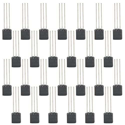 Jkjhbhged 100pcs BC547 TO-92 NPN Transistor, 012035