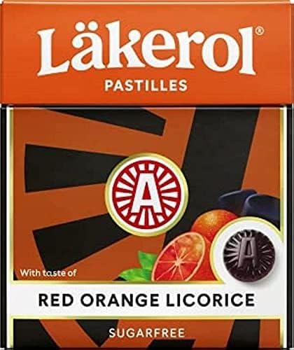 Läkerol (Lakerol) Set Mix 50 cajas x 25g - Elige Cualquier 50 paquetes de muchos sabores Suecos - Sin azúcar - Salmiak - Regaliz - Pastillas - Grageas - Caramelos - Dulces