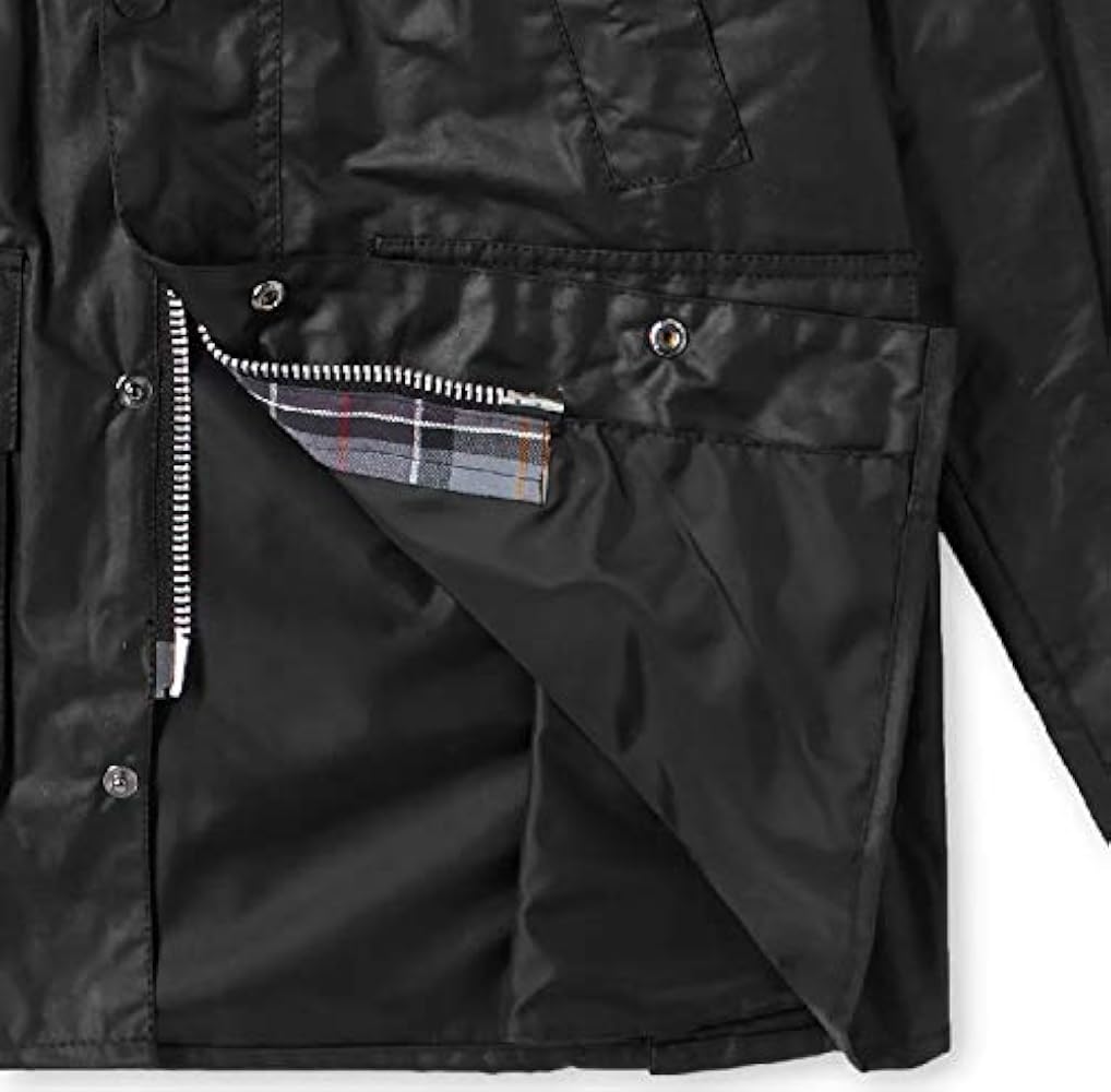 Mens Barbour SL Bedale White Label Jacket Colour Black Size 40
