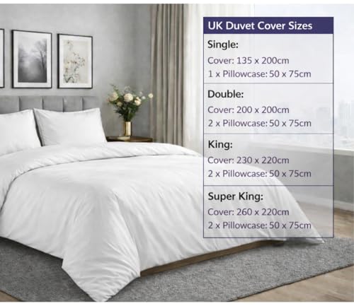 Indus Textiles Luxury Single Duvet Cover Set - 100% Egyptian Cotton, 800 Thread Count Hotel Quality Bedding with Pillowcase for Ultimate Softness - Image 7