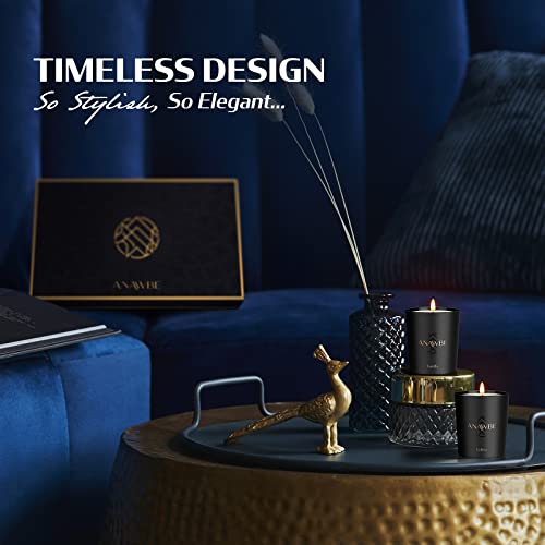 Anawbe Home Scented Candles, Aromatherapy Candle Set Of 8 Fragrances, Giftable Box, Long Lasting, Gorgeous 8 Pack Of Scented Candles Gift Set For Women, Wonderful For Mother's Day, Birthday Gift #TOP4