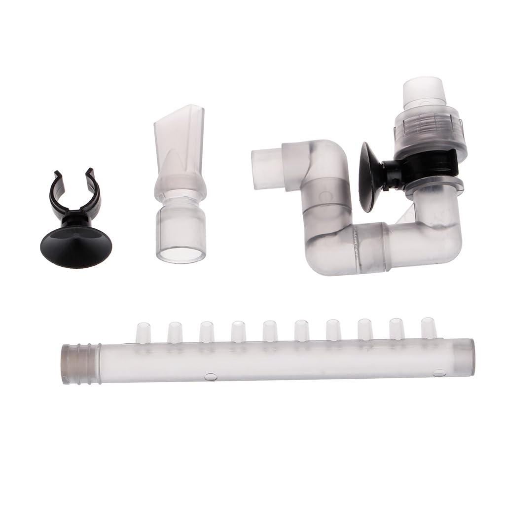 Kadagg Canister Filters Outflow Outlet Tube Fish s External Filter Replacement Accessories with Strong Suction Cups Plastic