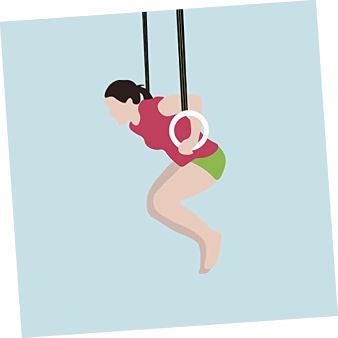 Anillas de gimnasia de madera para ejercicios de cuerpo completo miniatura 5