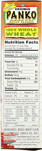 image for Kikkoman Japanese Style Whole Wheat Panko Bread Crumbs 8 ounce Reseala