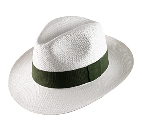 Chapeau Panama paille avec grand bord style classique pour homme et femme