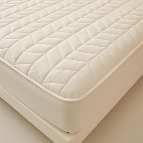 Drap housse 180x200 coton vert clair bonnet 28cm lit 2 personnes - 8