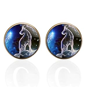 Steenbok Constellation Bruiloft Manchetknopen voor Mannen Legering Pak Manchetknopen Knopen Beste Man Manchetknopen Set Mannen Zodiac Sieraden