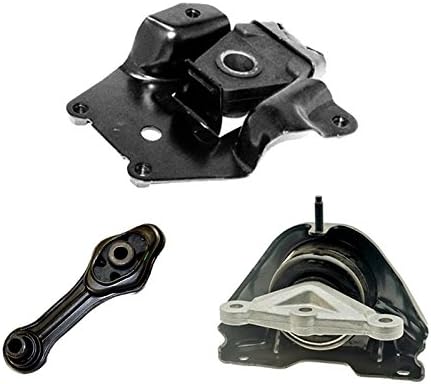 Compatible with 2002-2005 Chevrolet Cavalier/Sunfire 2.2L DOHC AUTO Motor & Transmission Mount Set 3pcs : A5347, A2798, A2820 - K2112