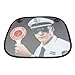 Produktbild DONKEY Products Sonnenschutz Stop! Police!, Blind Passengers, Motiv: Polizist, Autosonnenschutz, Autoschutz, Polyester, 45x36 cm, 310202