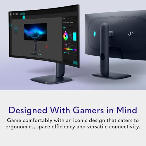 Alienware 34 240Hz QD-OLED Curved Gaming Monitor - AW3425DW, photo 3 of 4
