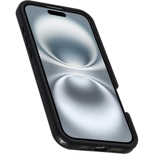 Image of OtterBox iPhone 16 Plus Symmetry Series Soft Touch - Dark Echo | Soft-Touch Silicone, Sleek Rubber Design, Ultra-Slim Phone Case for Apple iPhone with Raised Edges & Drop Protection