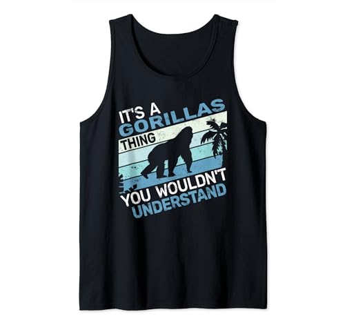 Es una cosa de gorilas para hombres Gorilas monos de África Central Camiseta sin Mangas