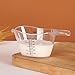DOTINGHUX® 2 Oz Measuring Cup, 1/4 Cup Acrylic Measuring Cups, Clear