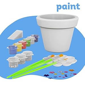 Dandarci cast paint plant kit for kids teens birthday easter gift ideas for girls boys age 8 14 year old girl teenage crafts gifts kits fun diy art teen projects casting gardening  urban country home decor