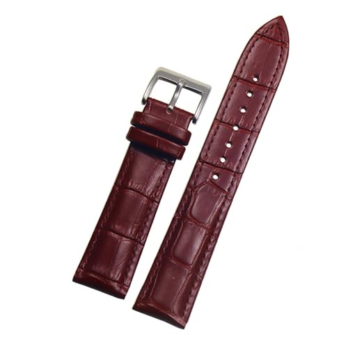 Bracelet montre cuir véritable HMFang, l'excellence du style avec boucle acier