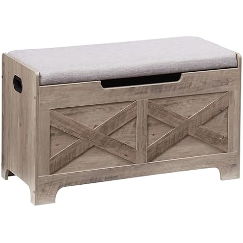Garveehome Wooden Storage Chest Cover