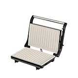 Nueva y versátil Parrilla Sandwichera Stone Grill 750W de IKOHS, la mejor manera de disfrutar de deliciosos sándwiches y bocadillos o incluso asar carnes, pescados y verduras.
