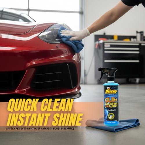 DUCKY PRODUCTS Quik Clean & Wax spray limpiador 16 oz miniatura 4