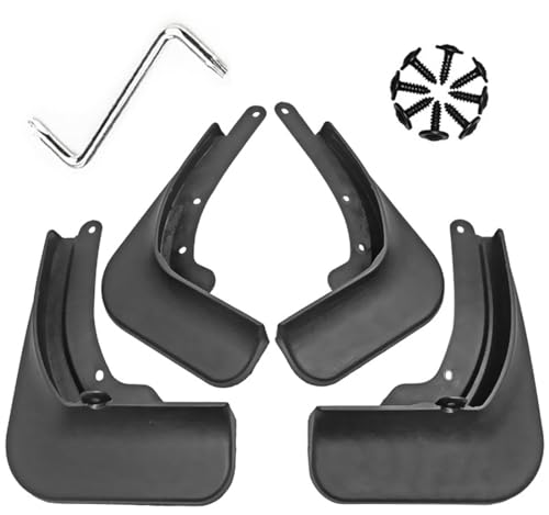 Mud Flaps Mud Guards Fit for 2019-2020 Volkswagen CC A-r-t e o n 2019-2020, Front & Rear Mud Splash Guards Accessories - 4 Pc, Black