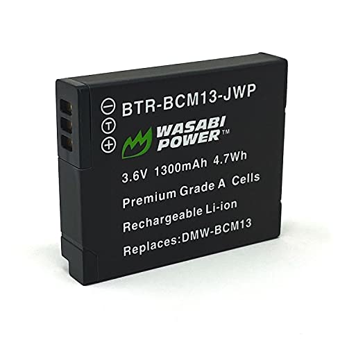 Wasabi Power Battery for Panasonic DMW-BCM13, DMW-BCM13PP