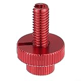 Aluminum Alloy Motorcycle Brake Lever Adjuster Screw Set – M8x1.25 Thread, Blue Finish, 2-Piece for Fit on Dirt Bikes and Standard Motorcycles(Blue)