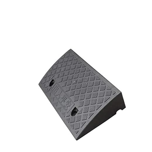 Familj Ramper, Toalettsteg ramper Handikappade Säkerhets lutning matta Trafik fordon Slope matta/Storlek: 50 * 27 * 7 cm (Color : Black, Size : 50 * 27 * 7cm)
