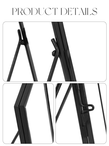 REDHUGO Gepresste Blumenrahmen, Glas-Schwebeframe zur Anzeige von getrockneten Pflanzenspezimenbildern… – Ansicht 5