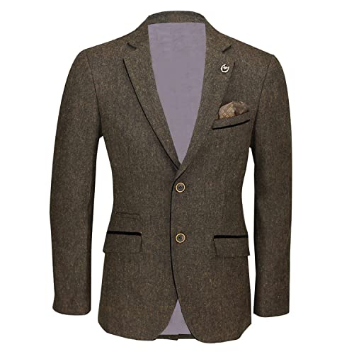 Veste de costume homme tweed pour banquet et look business