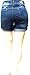 D&B PLUS SIZE WOMEN'S Stretch premium BLUE denim jeans shorts