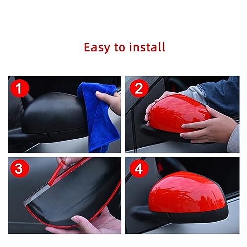 Accessoires Smart 453 Forfour couvre rétroviseur extérieur