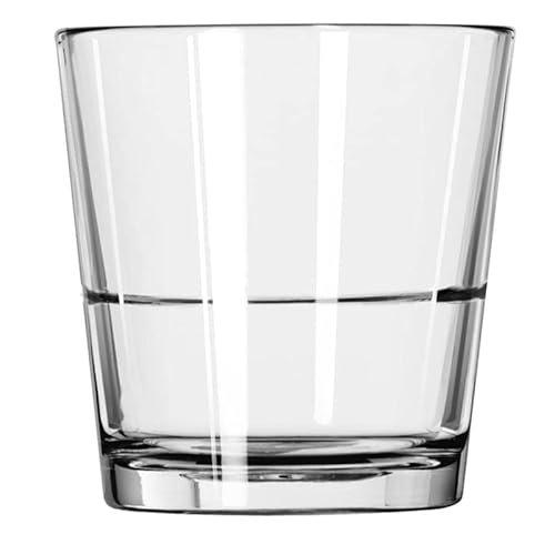 Libbey 15769 Restaurant Basics Stacking Double Old Fashioned Glasses, 12-Ounce, Set Of 12 #TOP2
