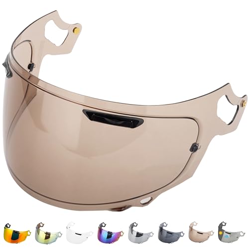 Everalo Visiera Casco Compatibile Con Arai Chaser X - Rx7V - Rx7X - Quantic - Quantum X - Concept X - Concept Xe - Renegade V - Profile V - Qv Pro - V