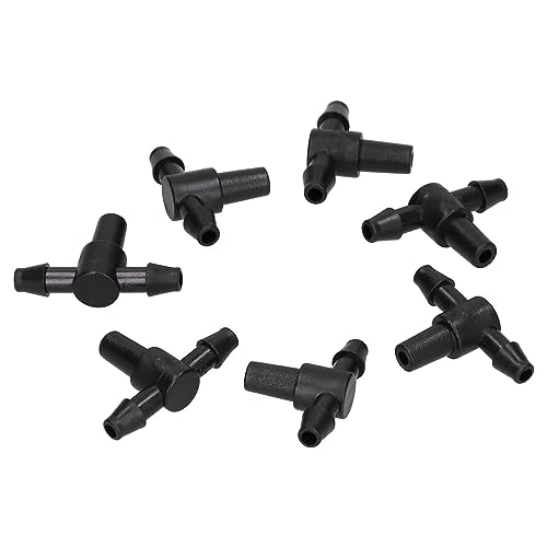 Conector Em T Acessórios para Irrigação de Jardim Conector de Microtubo de Irrigação por Gotejamento