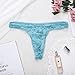 Full Lingerie Underwear Sexy Sexy Men's Men's Fashion lace Strap Underwear (Sky Blue, One Size)