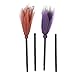 WOFASHPURET 2pcs Witch Broom Toddler Witch Costume Besom for Halloween Witch Costume Accessories Women Witch Costume Broom Props Flying Toy Broom Ornament Cosplay The Witch Child Plastic