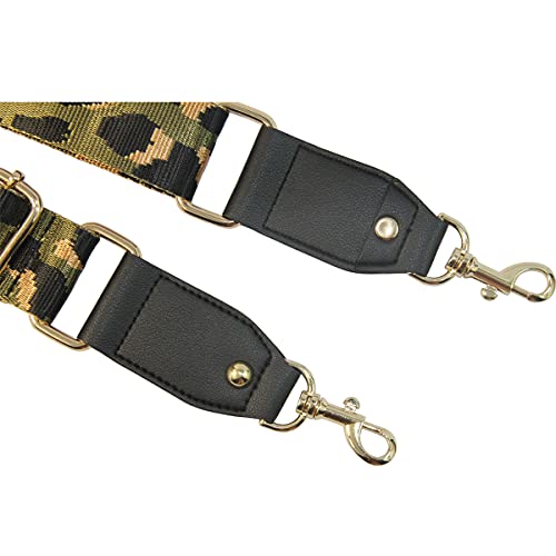 Duwi Wide Purse Strap Jacquard Guitar Style Strap Multicolor Canvas Adjustable Crossbody Bag Strap3