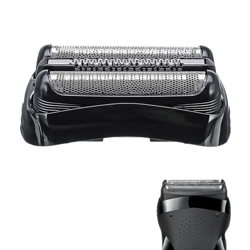 21B Replacement Shaver Heads Compatible with S3 Electric Head Shaver, Compatible with 3040s, 300s, 310s, 320s, 3050cc, 370cc-4, 3090cc Etc, Black
