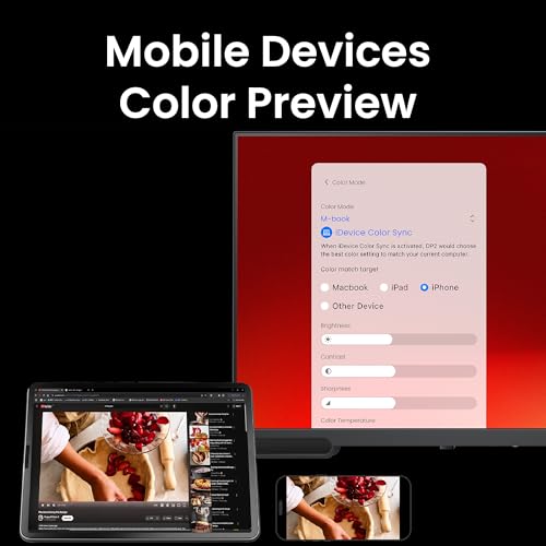 BenQ PV3200U 32” 4K UHD Monitor for Video Editing, 95% DCI-P3, 100% Rec.709/sRGB, 2.1ch Speakers, 65W USB-C, Mac Compatible, Factory-Calibrated, Software Calibration, Ergonomic Stand