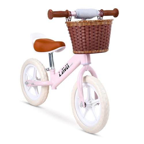 LAVA SPORT Girls Bikes - Vintage Retro Pink - Durable Steel Frame