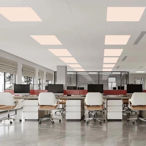 Image of 8 Pcs Fluorescent Light Covers with 80 Magnets Decorative for Classroom Ceiling Light 4 x 2 Feet Magnetic Light Covers Filter Easy Install for Office Hospitals & Home Drop Ceiling Supplies