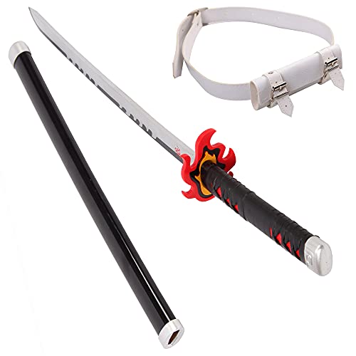 minghuSword,Anime Katana Demon Slayer,Protagonist Katana for Cosplay Purpose, Anime Original Texture (40.55in-Tanjiro Kagura)