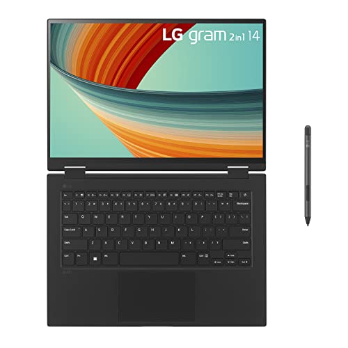 Lg Gram 14” 2In1 Lightweight Laptop, Intel 13Th Gen Core I5 Evo Platform, Windows 11 Home, 16Gb Ram, 512Gb Ssd, Black #TOP4