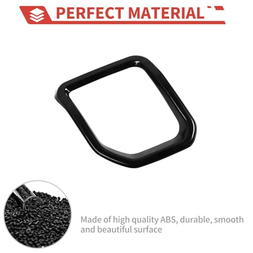 Image of Grill Inserts Grille Guards Trim Exterior Accessories Compatible with Jeep Compass 2021+ Trailhawk /Limited /Latitude /Altitude /Sport(Black)