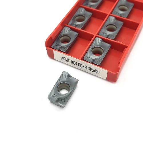 Insertos de carburo para torno APMT1604 10 piezas miniatura 2