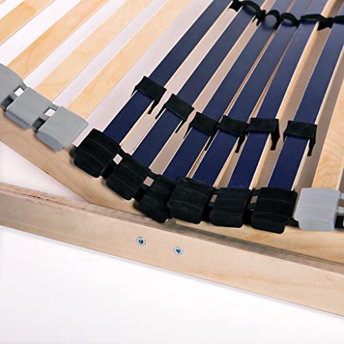 Beds & Accessories Lattenroste ohne Matratze 2-teilig mit 42 Latten 80x200 cm Möbel – Bild 8