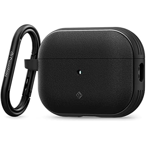Caseology Vault Case Compatible with Airpods Pro 2 (2022) - Matte Black Cover