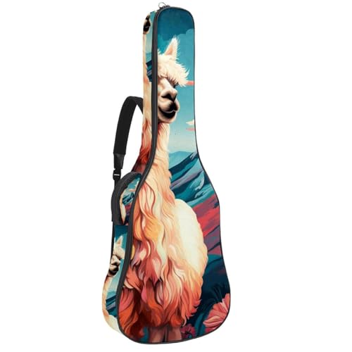 Sac pour guitare imperméable avec couche de protection antichoc solide