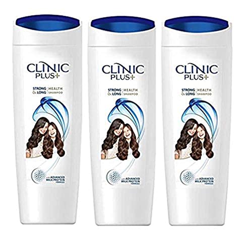 Shampooing Clinic Plus contre la casse des cheveux longs formule protéines de lait 3x80ml